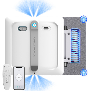 Robô limpa vidros Liectroux S9, com 2 escovas rotativas, spray de bomba d’água com 6 bicos, motor sem escovas, sucção 10KPa, funciona em vidro sem moldura, 8 microrruptores, cabo + corda 2 em 1,app e controle,voz Robô limpa vidros Liectroux S9, com 2 escovas rotativas, spray de bomba d’água com 6 bicos, motor sem escovas, sucção 10KPa, funciona em vidro sem moldura, 8 microrruptores, cabo + corda 2 em 1,app e controle,voz
