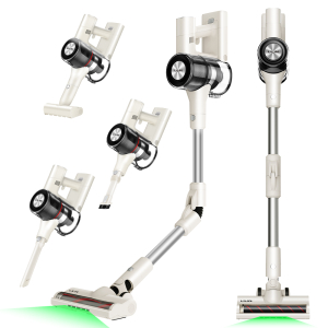 Aspirador de Pó Sem Fio Portátil LILIN i7 3 em 1, 30 kPa Sucção Potente, Motor BLDC Brushless, Luz LED,Tubo Flexível, Escova Elétrica Antiácaro, HEPA H13,Ideal para Piso, Tapete, Cama, Sofá, Carro e Pelos de Pet, 55min Aspirador de Pó Sem Fio Portátil LILIN i7 3 em 1, 30 kPa Sucção Potente, Motor BLDC Brushless, Luz LED,Tubo Flexível, Escova Elétrica Antiácaro, HEPA H13,Ideal para Piso, Tapete, Cama, Sofá, Carro e Pelos de Pet, 55min