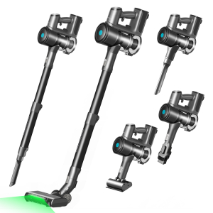 Aspirador Vertical Sem Fio Portátil 3 em 1 Liectroux i30, 45kPa de Potência de Sucção, Motor Brushless 450W, Filtro HEPA H13, Escova Elétrica Antiácaro, Leve e Silencioso, até 63min, para Casa, Tapetes, Sofá e Pelos de Pets Aspirador Vertical Sem Fio Portátil 3 em 1 Liectroux i30, 45kPa de Potência de Sucção, Motor Brushless 450W, Filtro HEPA H13, Escova Elétrica Antiácaro, Leve e Silencioso, até 63min, para Casa, Tapetes, Sofá e Pelos de Pets